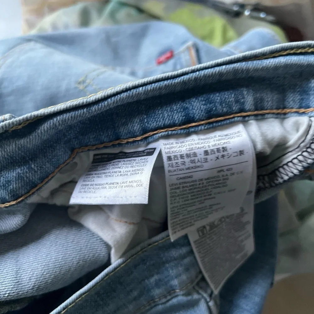 Levi's Blue Straight Jeans Classic Denim